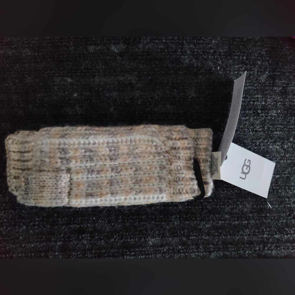 UGG Women's Chunky Space Dye Fingerless Gloves